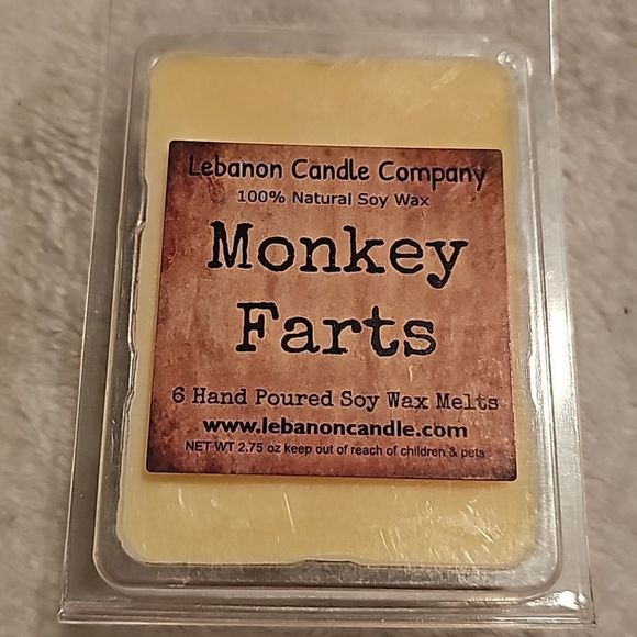 Candles Monkey Farts 100% natural soy wax - Picture 2 of 5